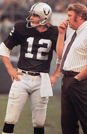 QB Ken Stabler and John Madden